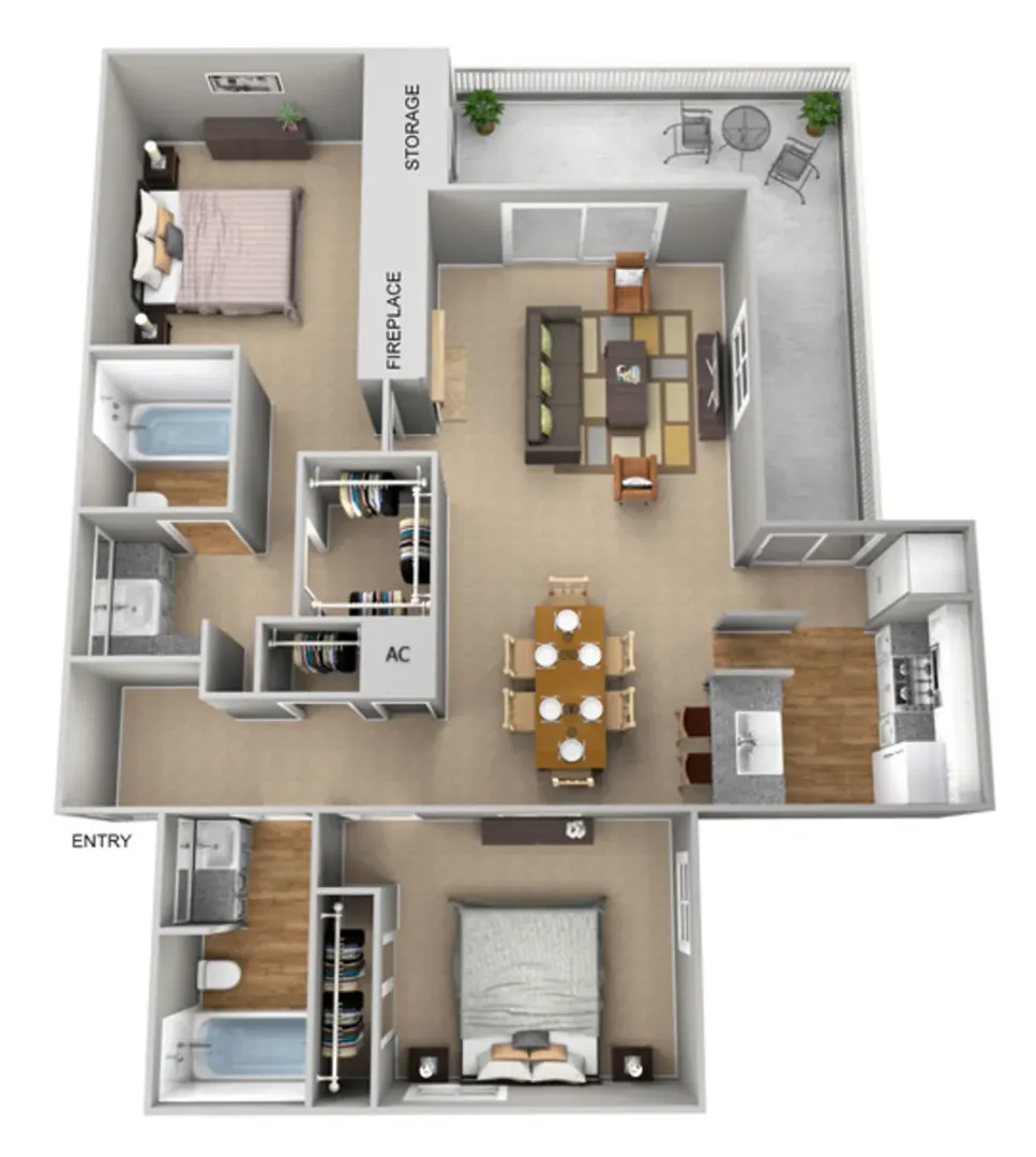San Antonio Apartment: 4801 Gus Eckert Rd