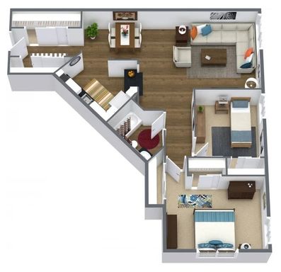 Luxury 2 bedroom – photo 1
