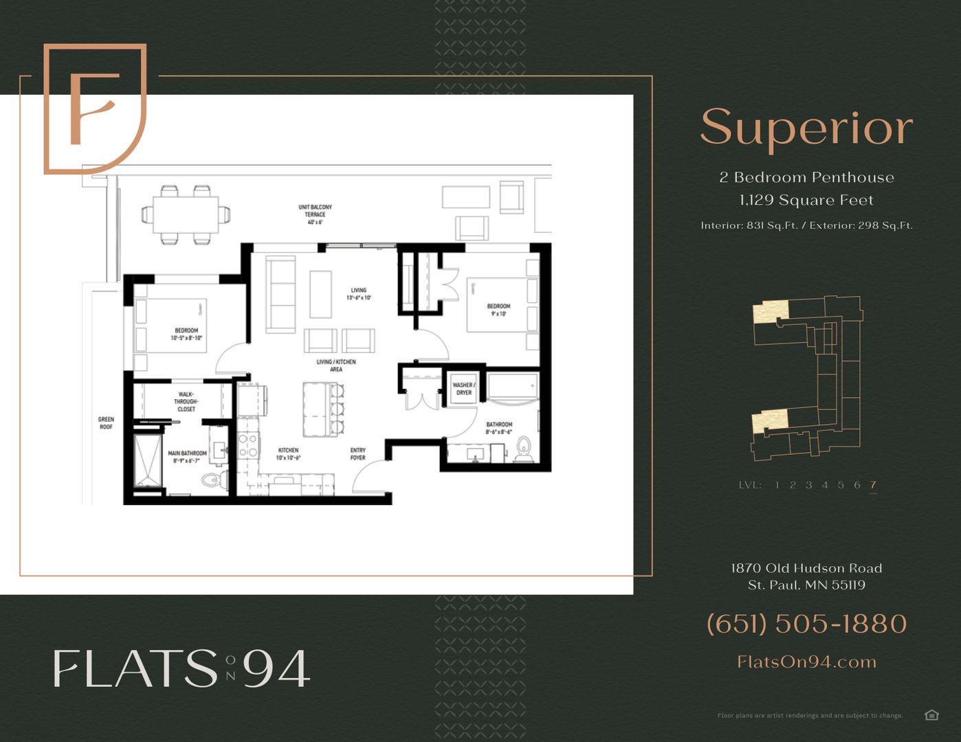 Saint Paul Apartment: 1870 Old Hudson Road