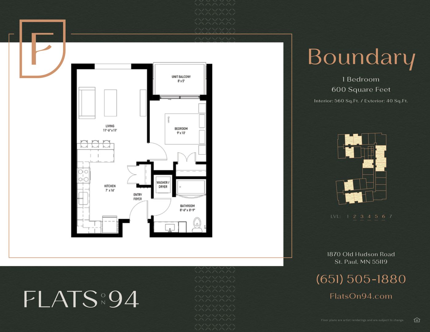 Saint Paul Apartment: 1870 Old Hudson Road