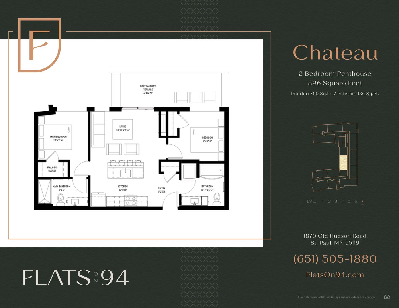 Saint Paul Apartment: 1870 Old Hudson Road