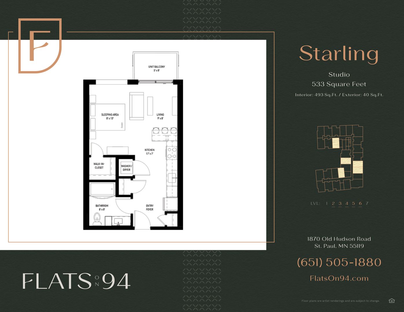 Saint Paul Apartment: 1870 Old Hudson Road