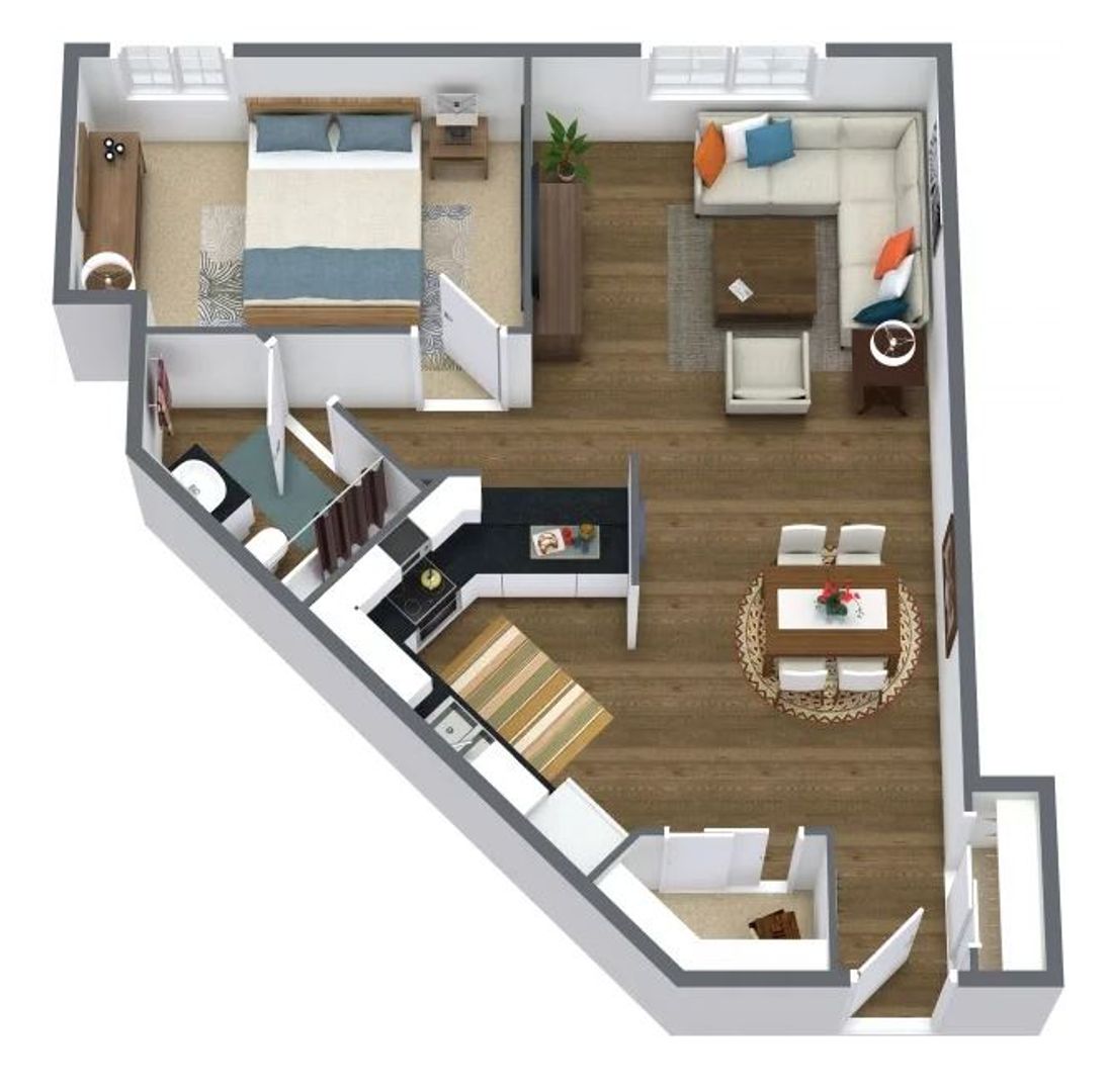 Minneapolis Apartment: 215 Oak Grove Street