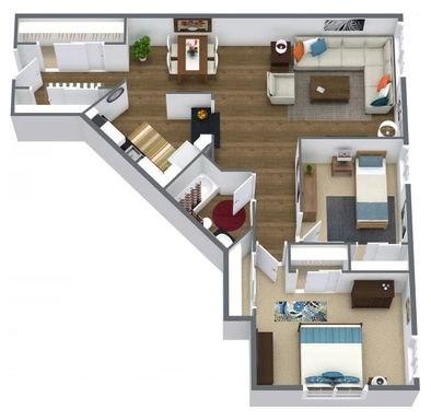 Luxury 2 bedroom – photo 1