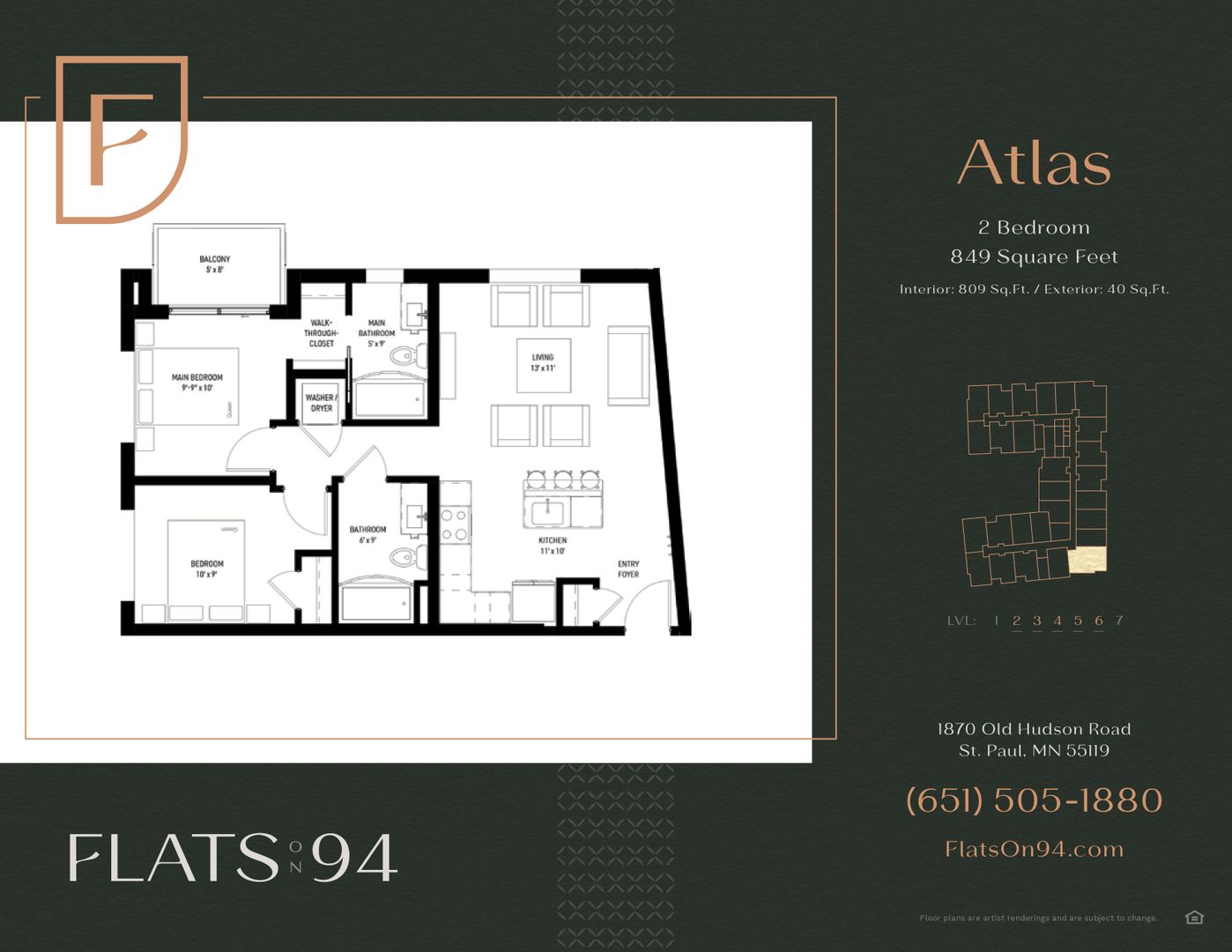 Saint Paul Apartment: 1870 Old Hudson Road