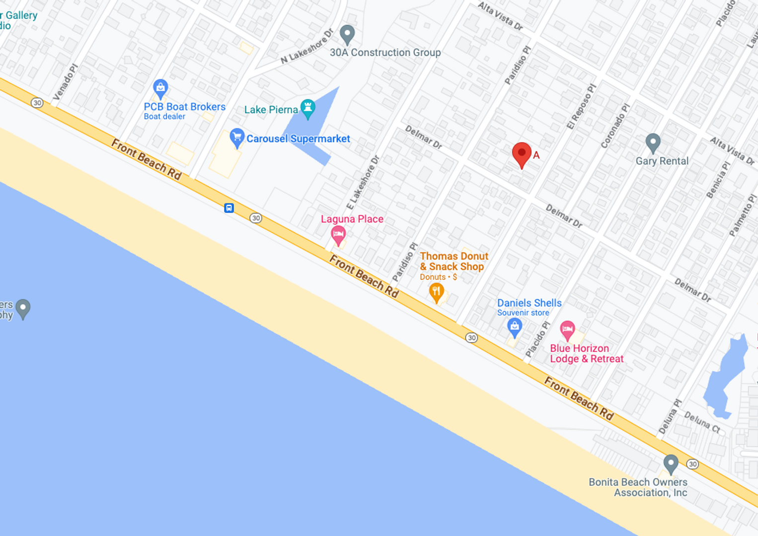 Panama City Beach Apartment: 205 El Reposo Pl