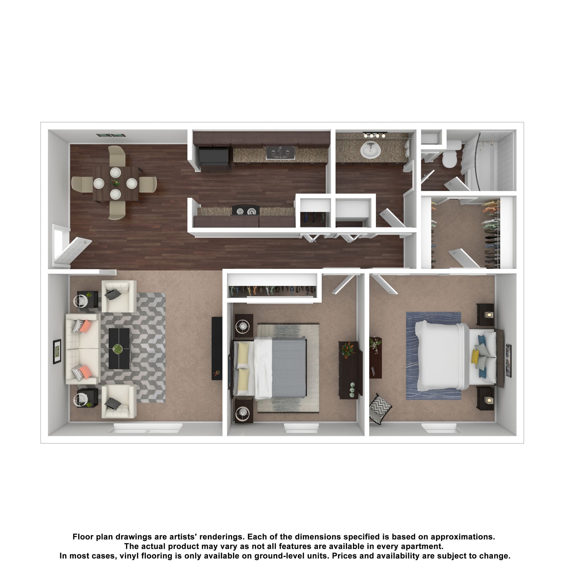 Madison Apartment: 1598 Crestview Dr.