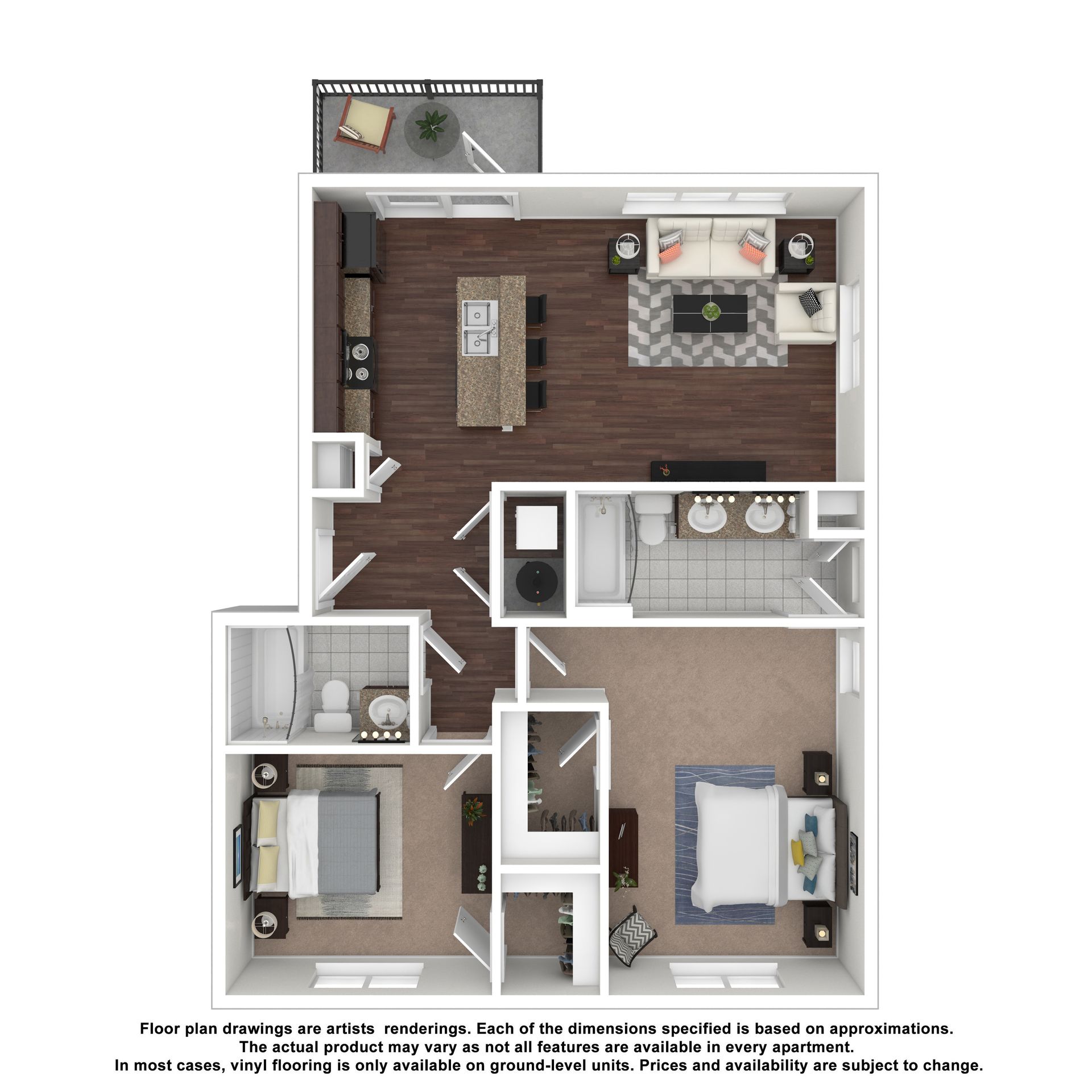 Madison Apartment: 1562 Crestview Drive