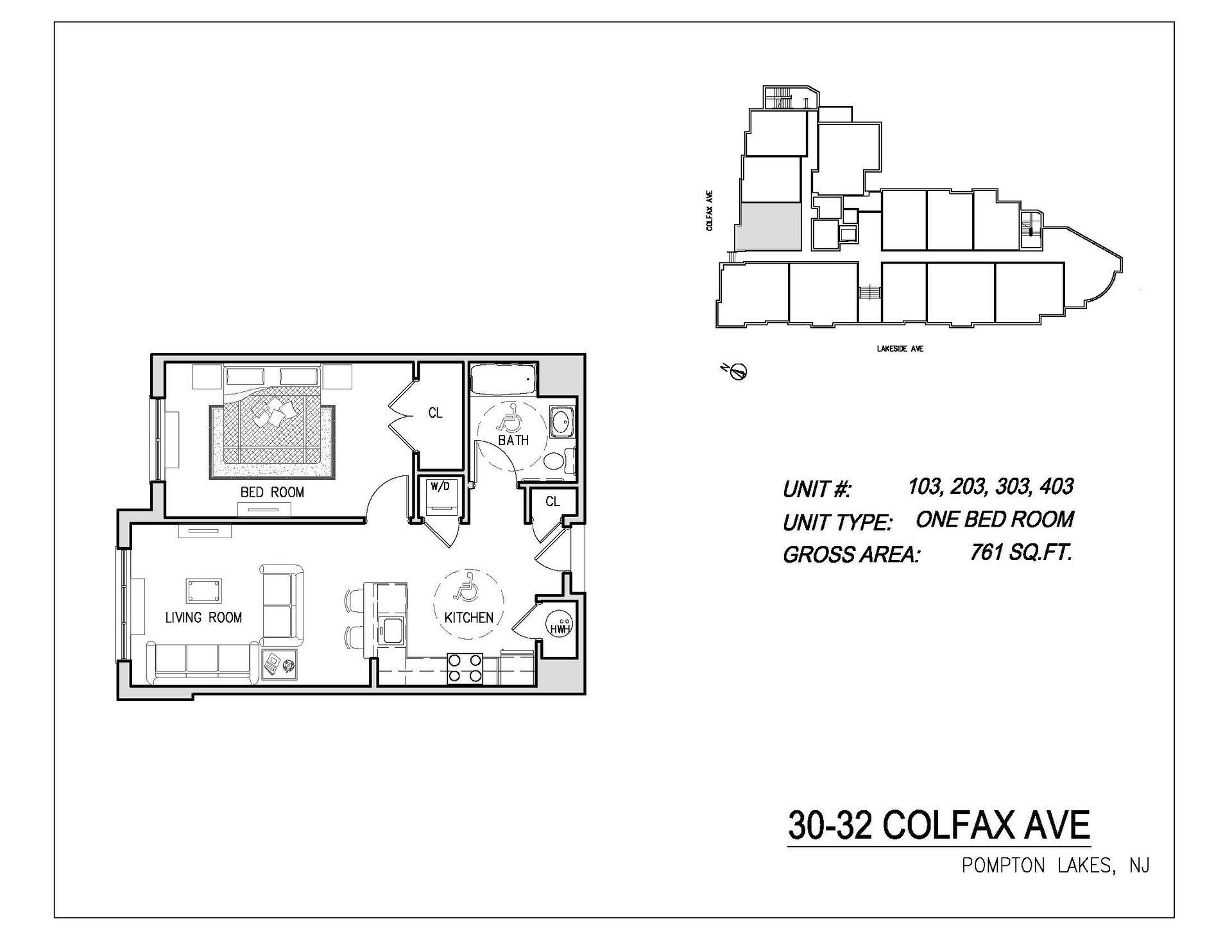 Pompton Lakes Apartment: 21 Lakeside Ave.