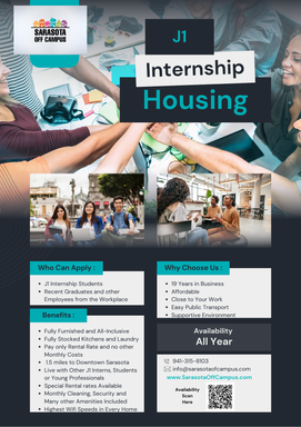 J1 Internship Housing