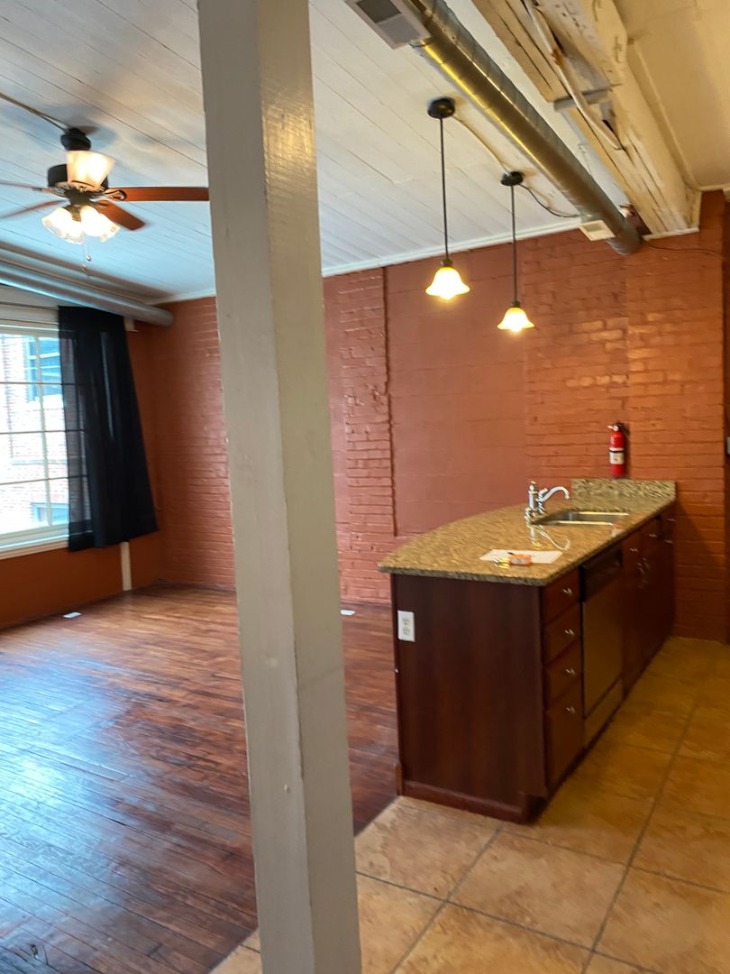 Spacious 2 bed 2 bath industrial style apartment 6 of 12