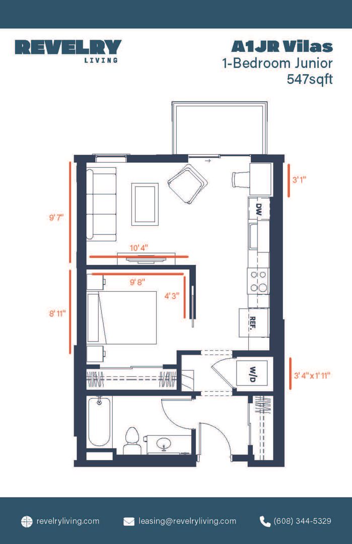 Madison Apartment: 7449 Weekend Way
