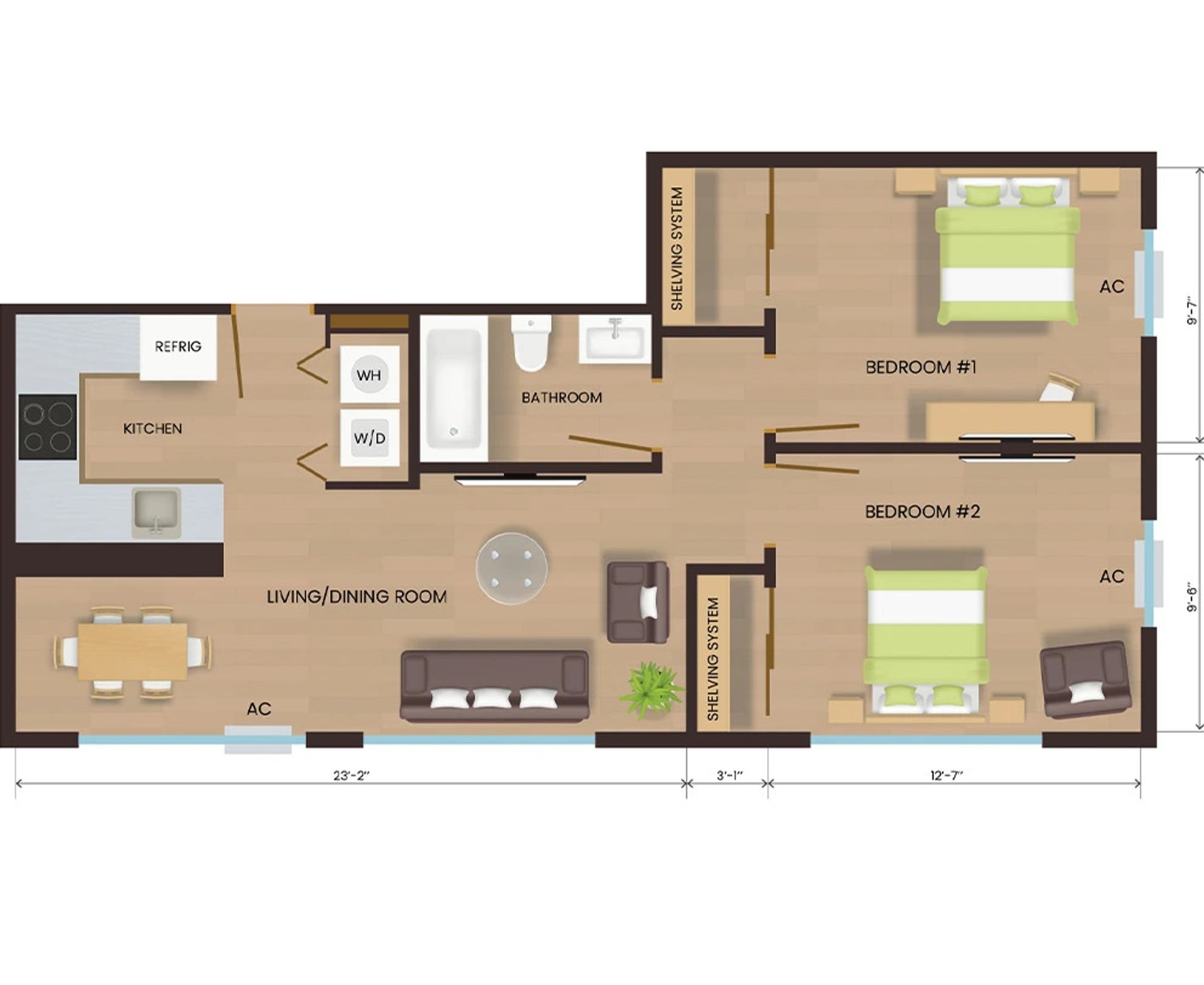 Honolulu Apartment: 1568 Pensacola St