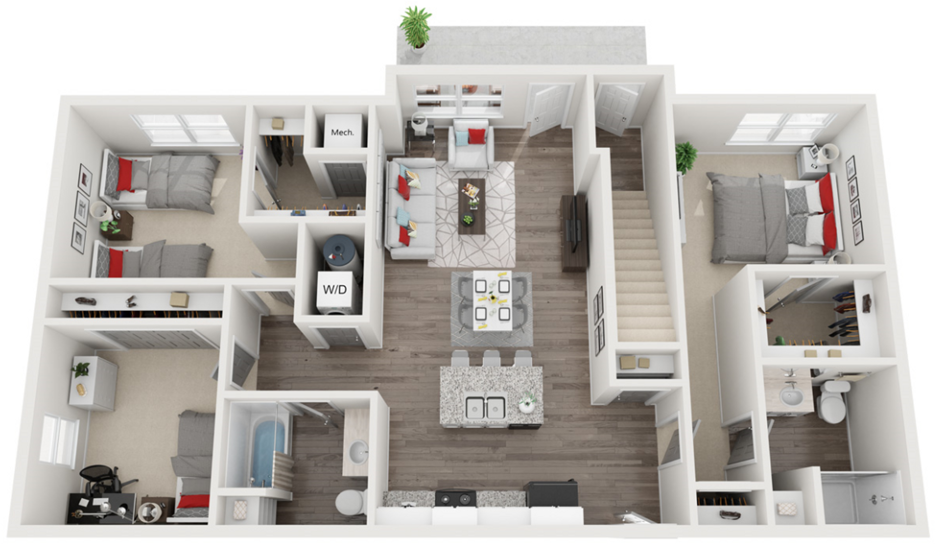 Lannon Apartment: 19400 Rock Pointe Way