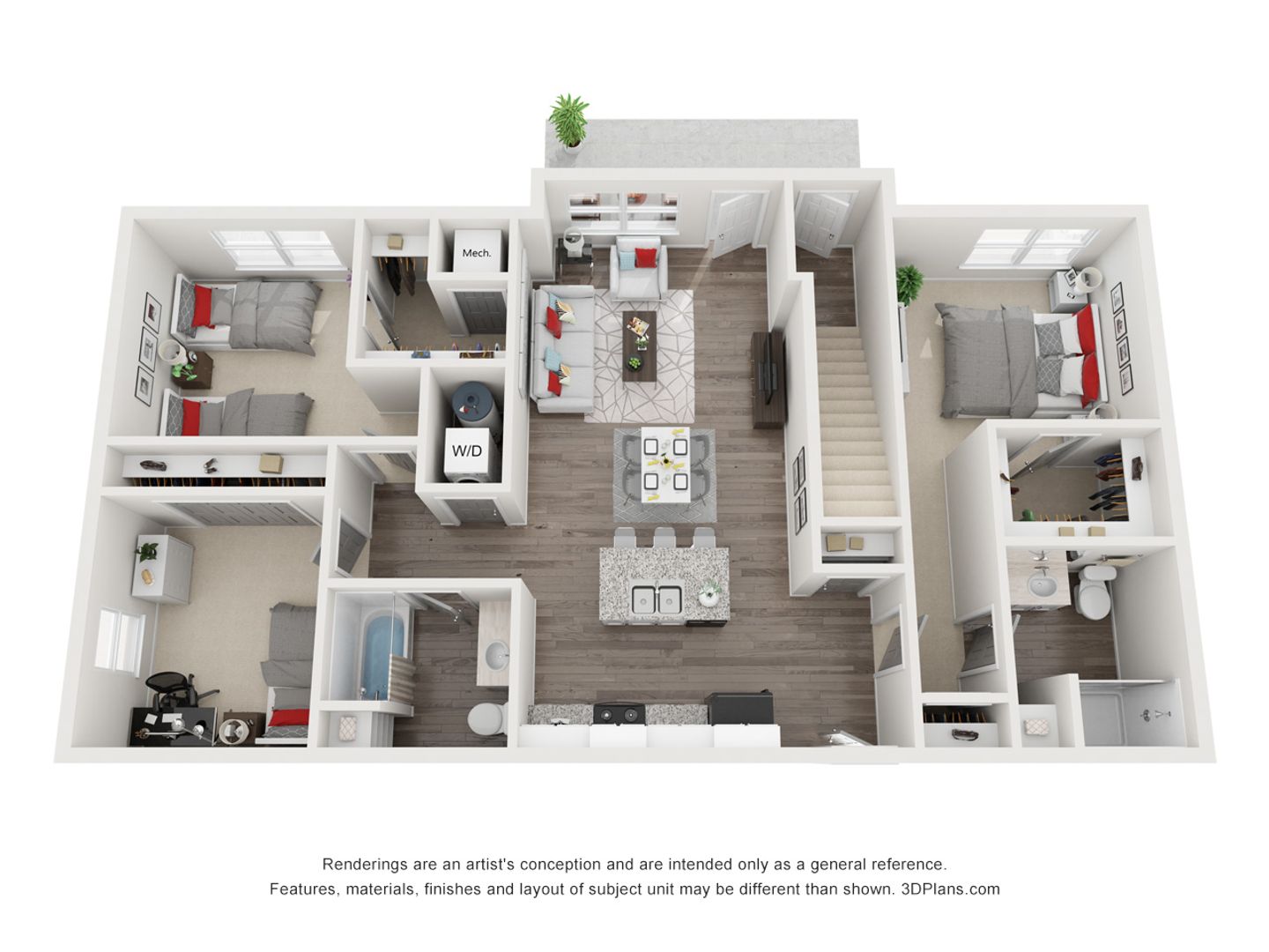 Lannon Apartment: 19406 Rock Pointe Way