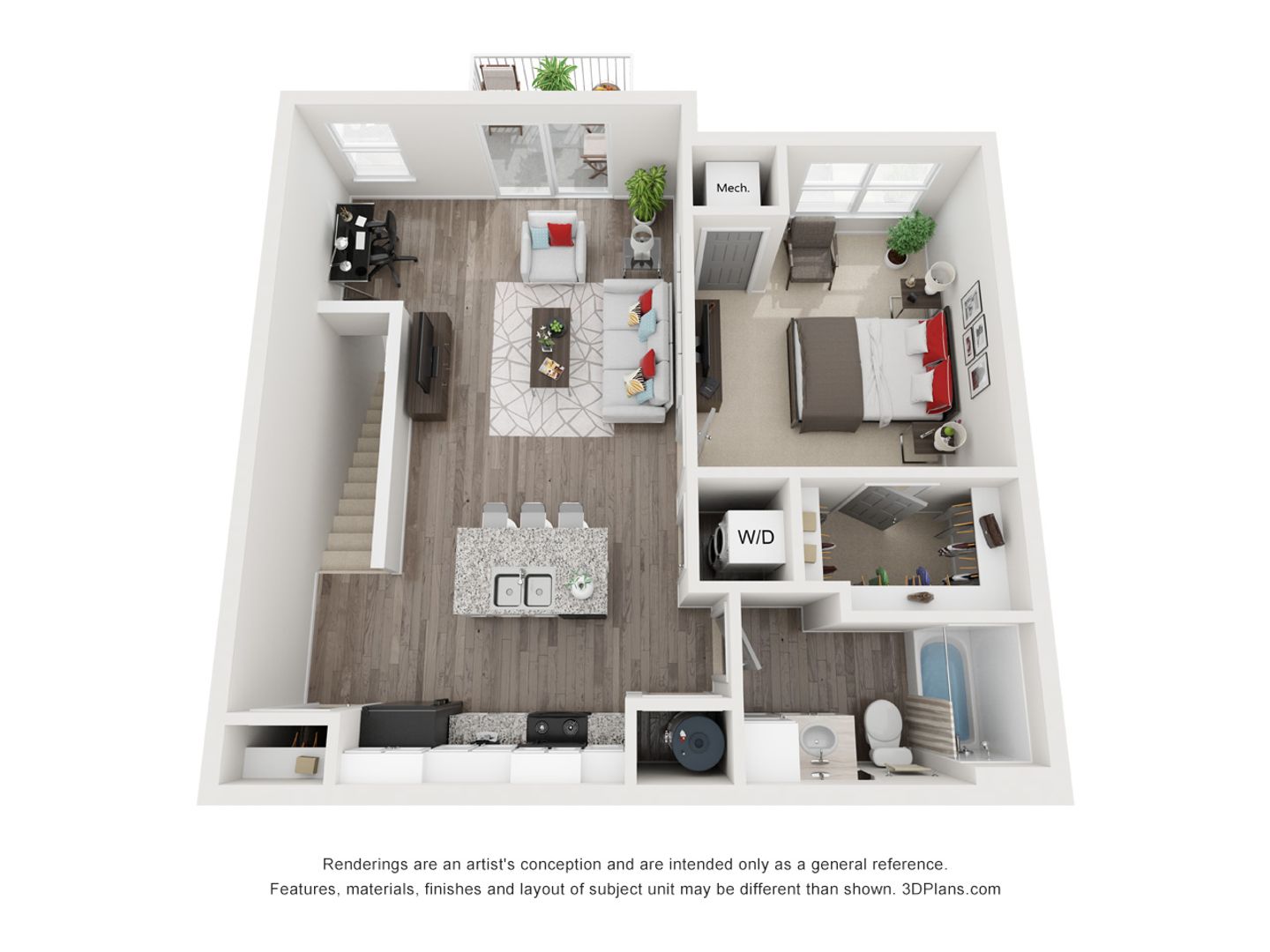 Lannon Apartment: 19406 Rock Pointe Way