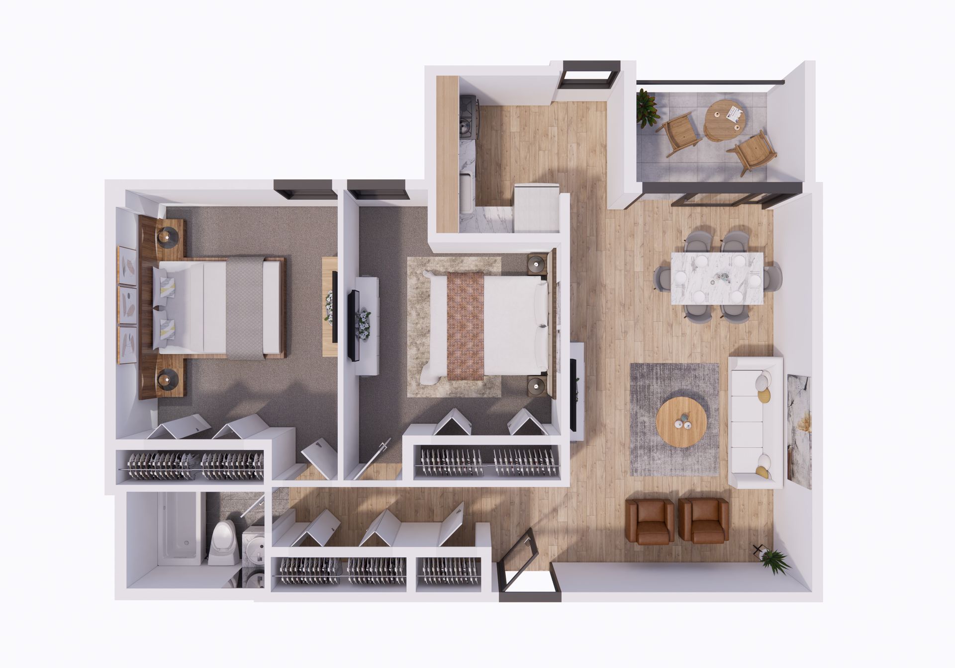 Takoma Park Apartment: 6733 New Hampshire Ave