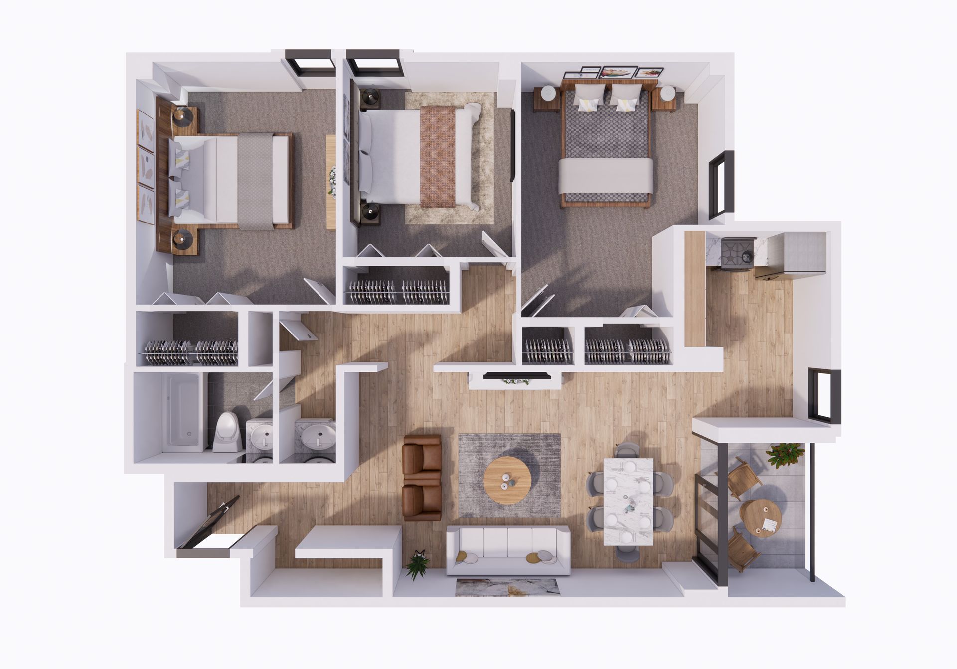Takoma Park Apartment: 6733 New Hampshire Ave