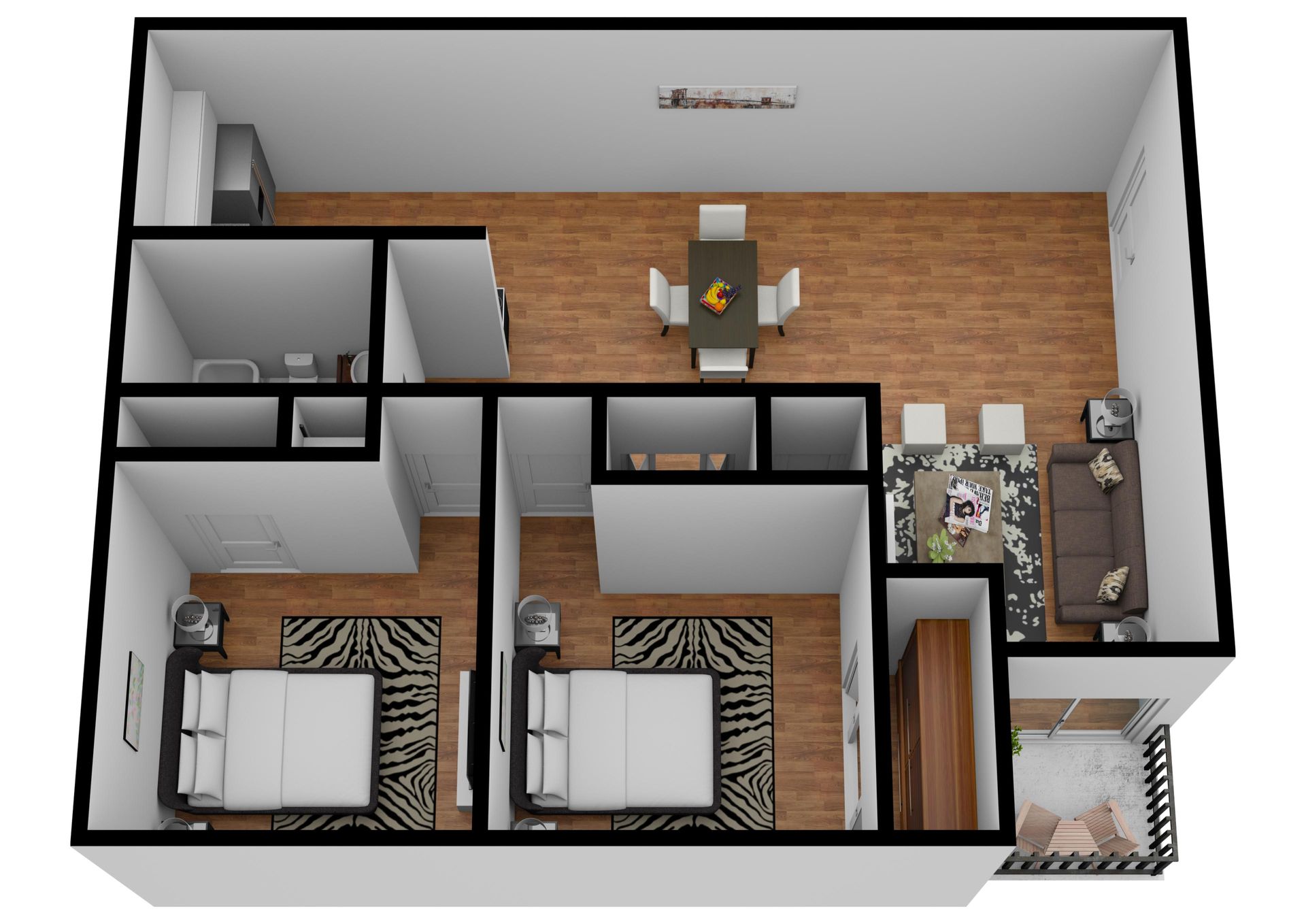 Winston-Salem Apartment: 3411 Old Vineyard Rd