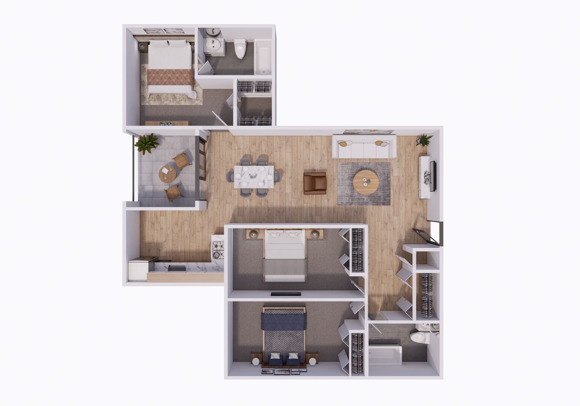 Takoma Park Apartment: 6733 New Hampshire Ave