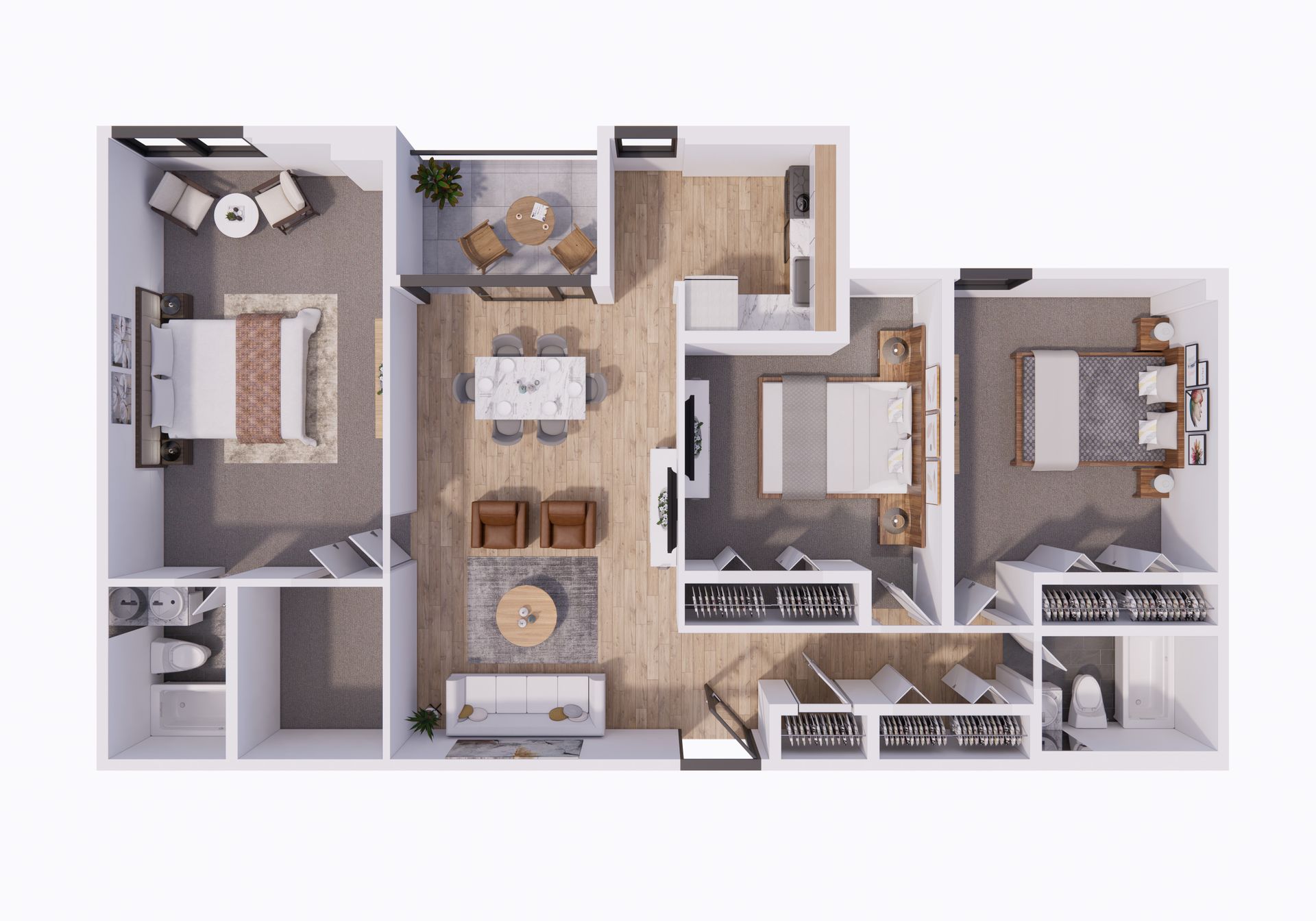 Takoma Park Apartment: 6733 New Hampshire Ave