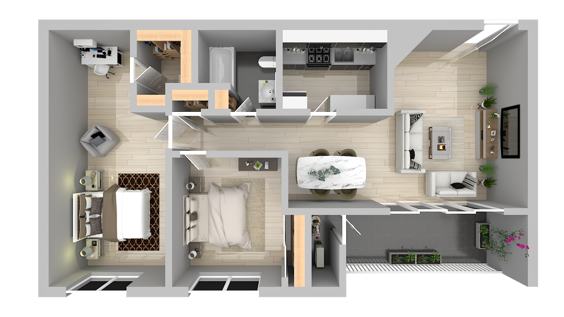 Laurel Apartment: 8200 Gorman Ave 120