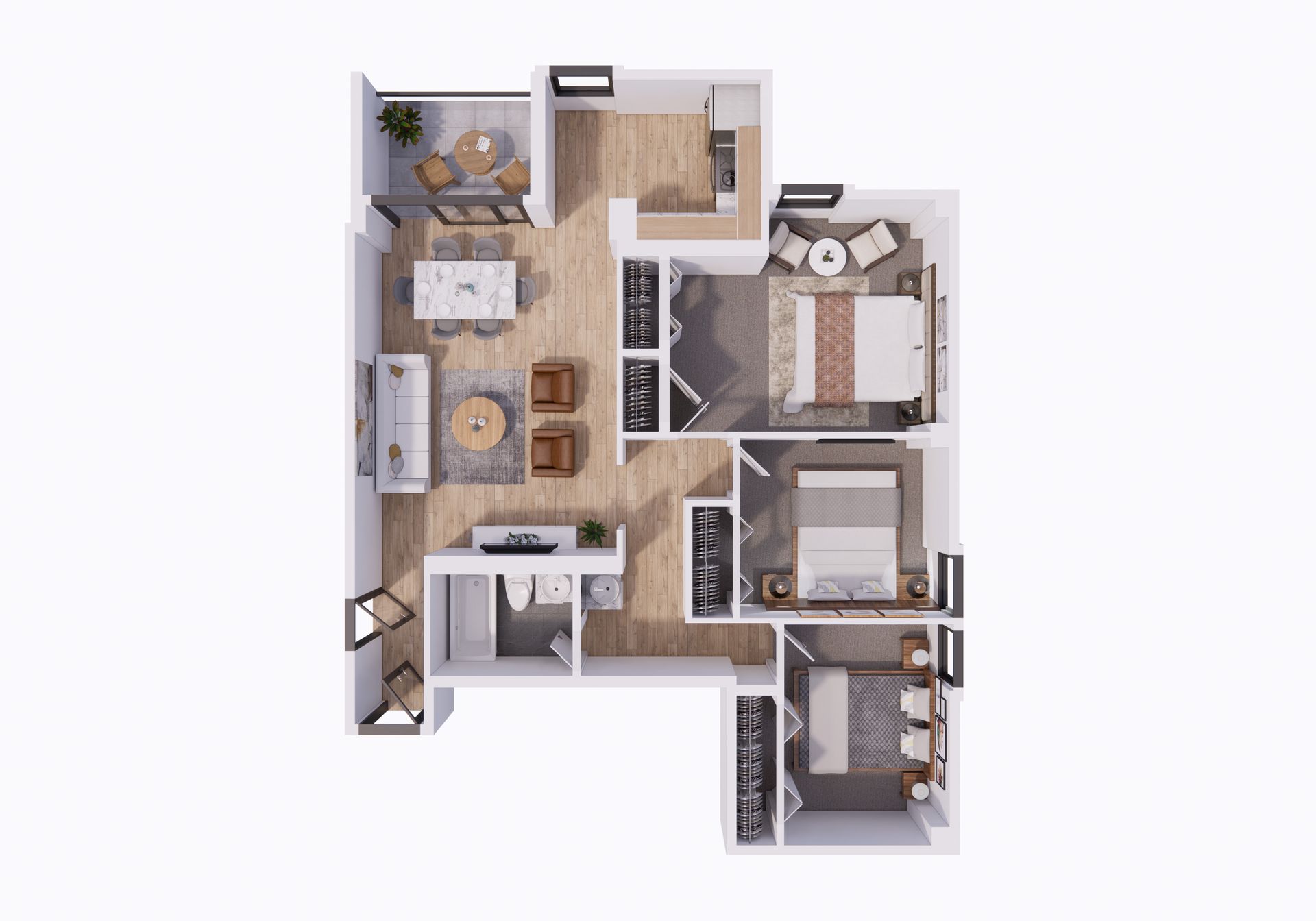 Takoma Park Apartment: 6733 New Hampshire Ave