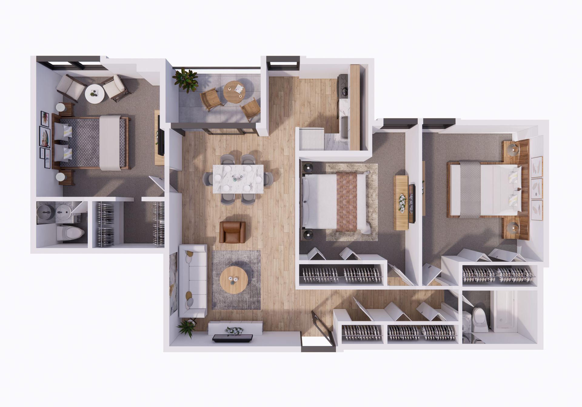 Takoma Park Apartment: 6733 New Hampshire Ave