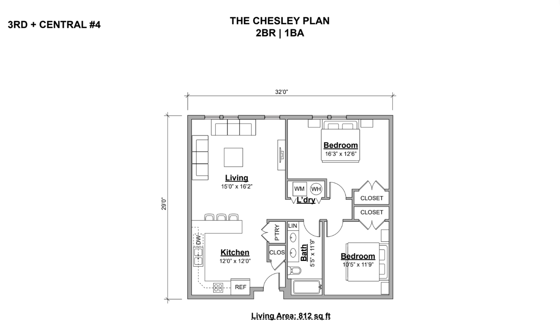 Dover Apartment: 21 Third St