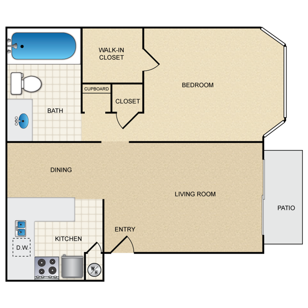 Bakersfield Apartment: 6500 White Lane