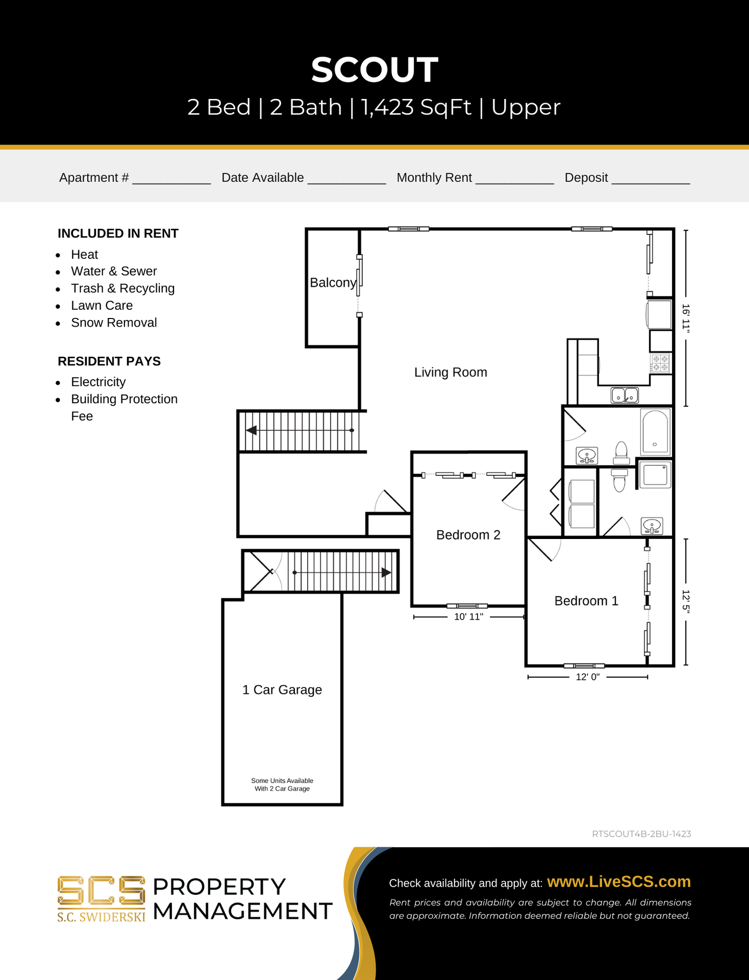 Weston Apartment: 6903 Weston Ridge Dr.
