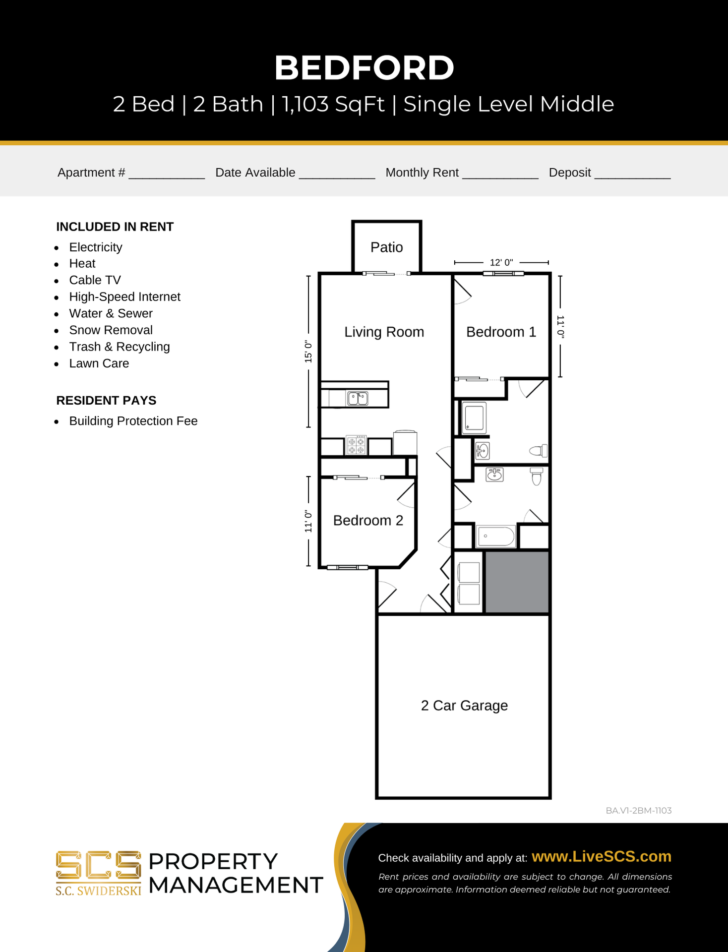 Weston Apartment: 6903 Weston Ridge Dr.