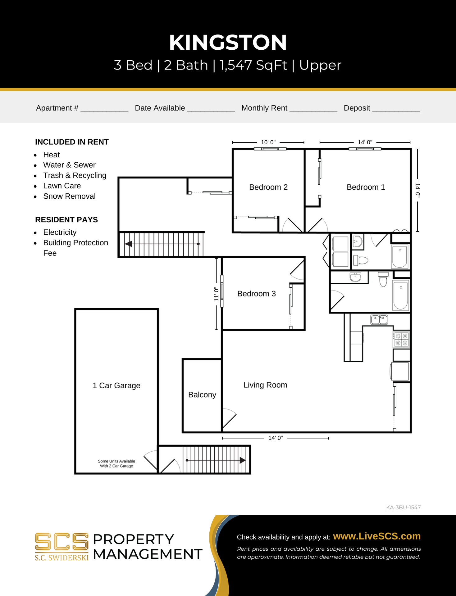 Weston Apartment: 6903 Weston Ridge Dr.