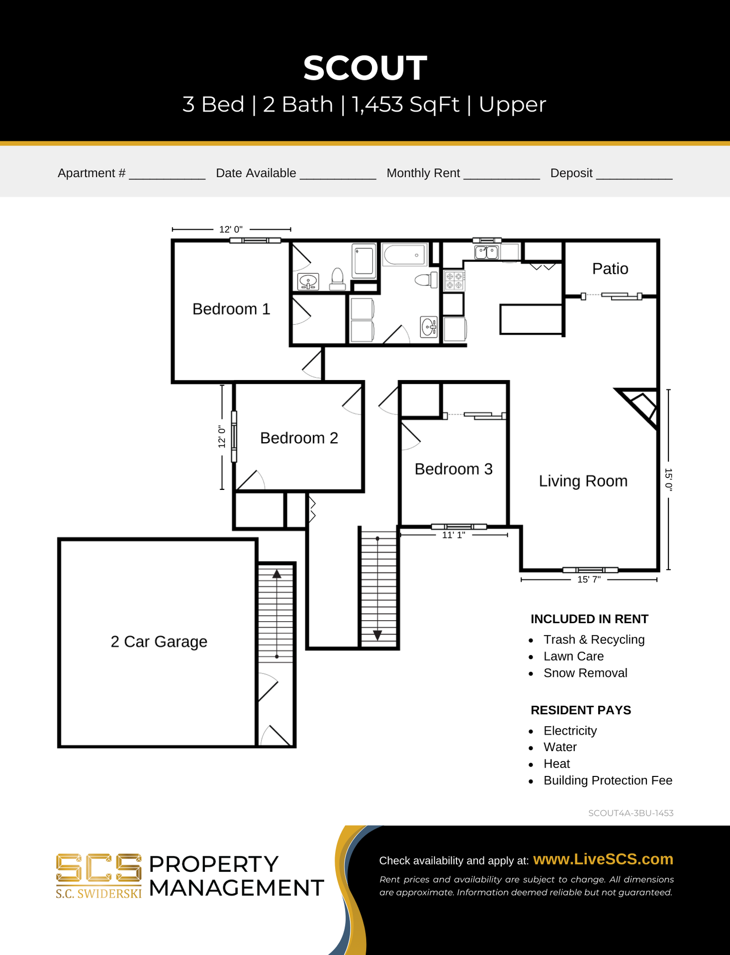 Weston Apartment: 6903 Weston Ridge Dr.