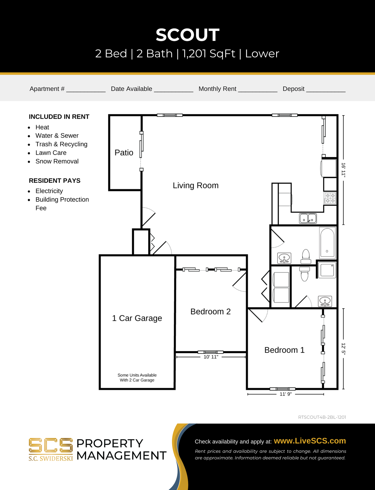Weston Apartment: 6903 Weston Ridge Dr.