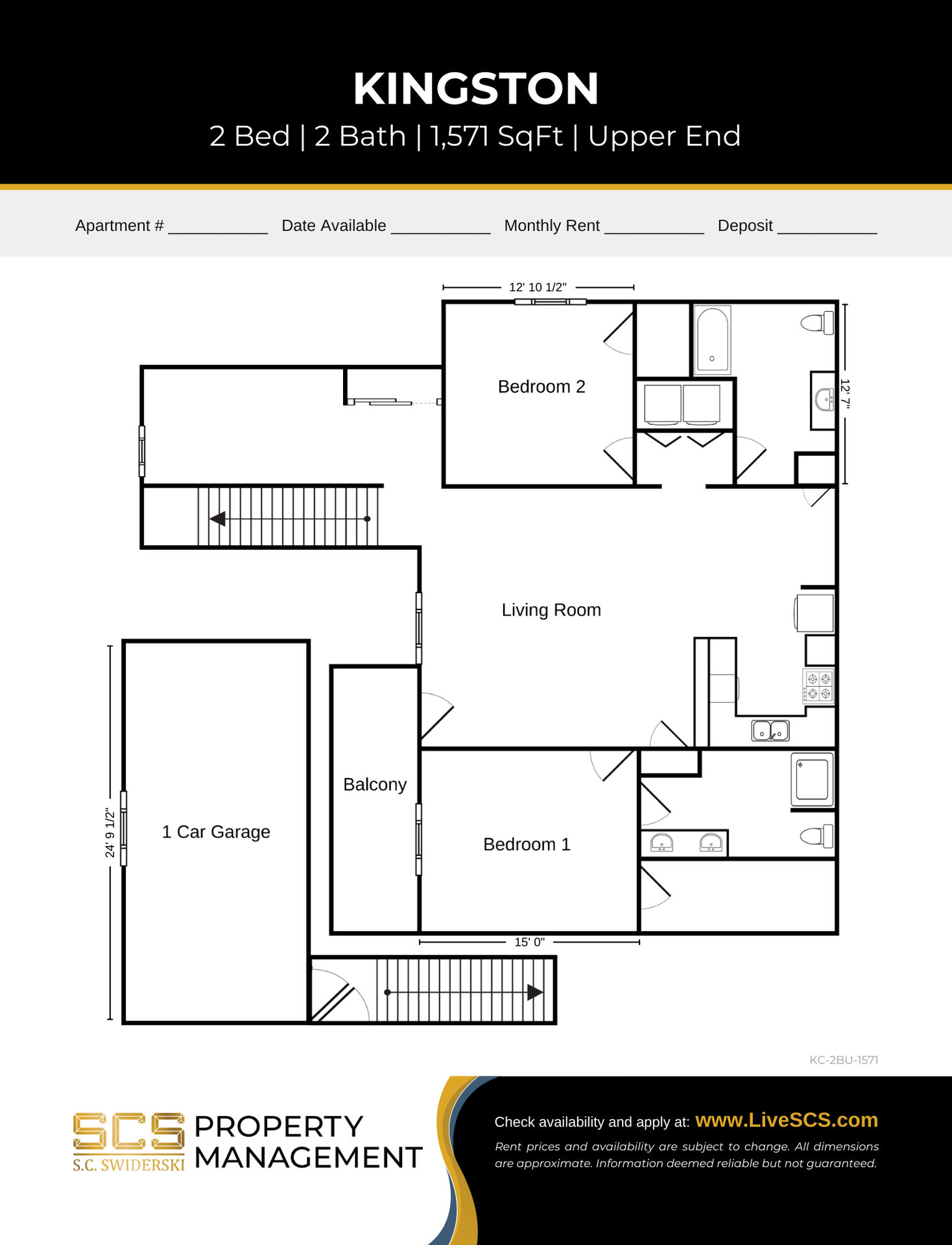 Eau Claire Apartment: 4395 Christopher Drive
