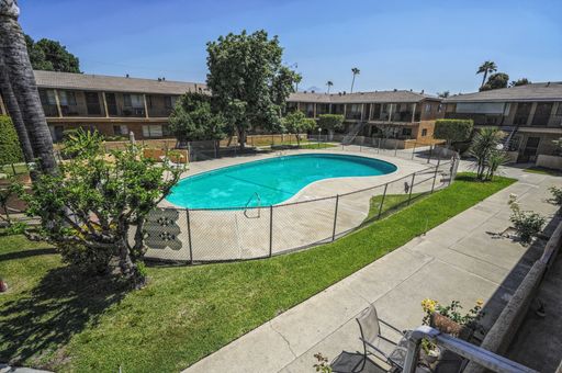 Large Studio Apartment Available Now in Pomona! Carport Parking, Large Pool, Quiet Community