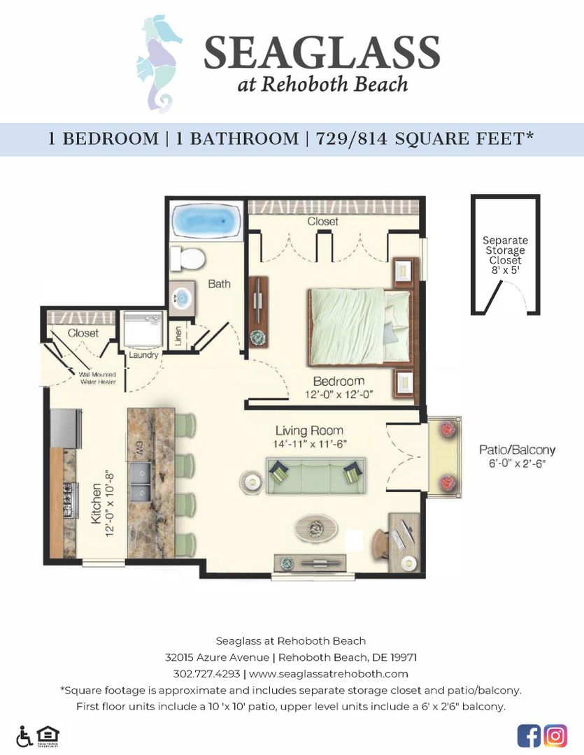 Rehoboth Beach Apartment: 32015 Azure Avenue