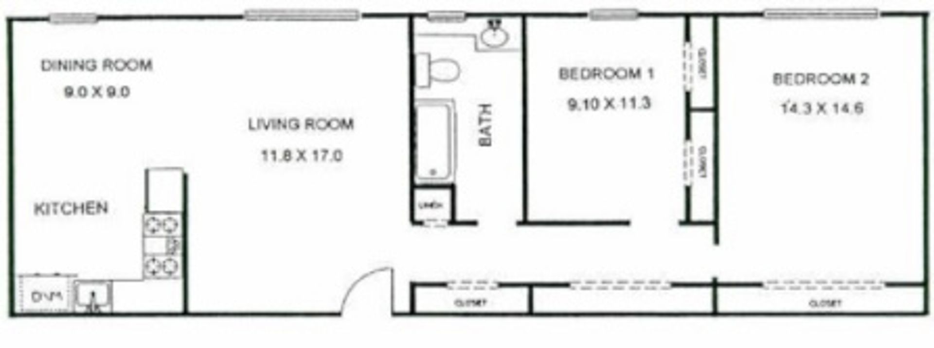 Stratford Apartment: 506 South White Horse Pike