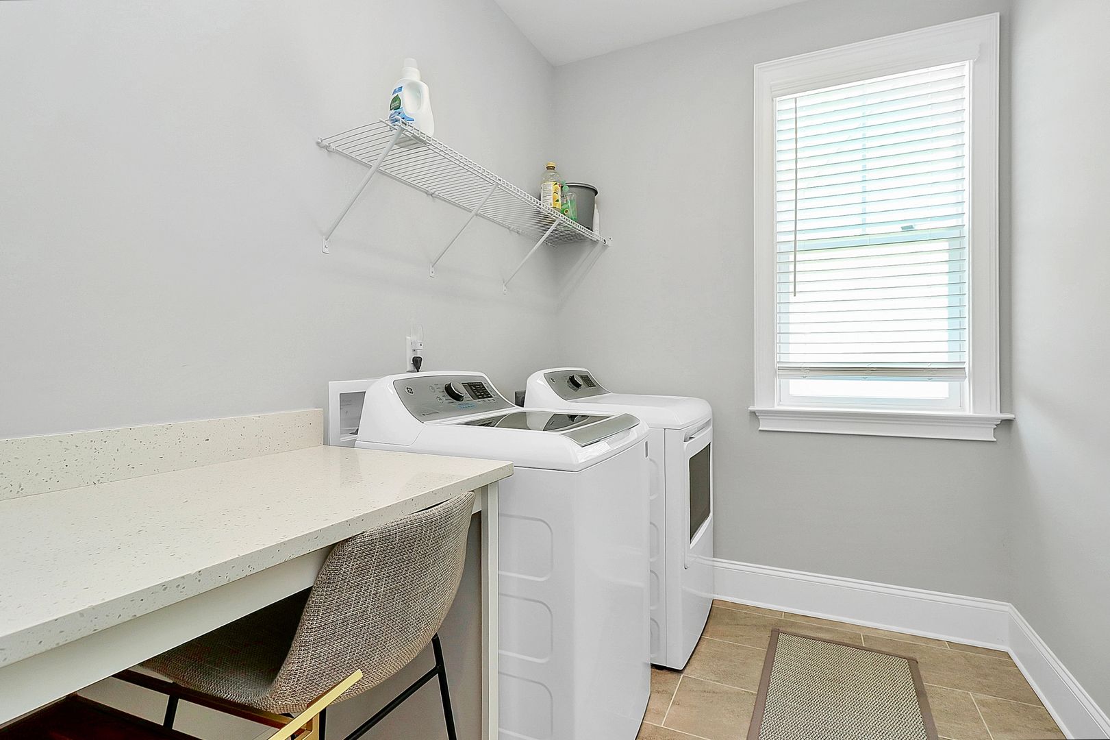 Laundry room at 136 Preston Road