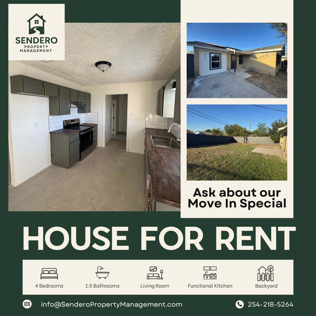 Copperas Cove House: 913 North 19th Street