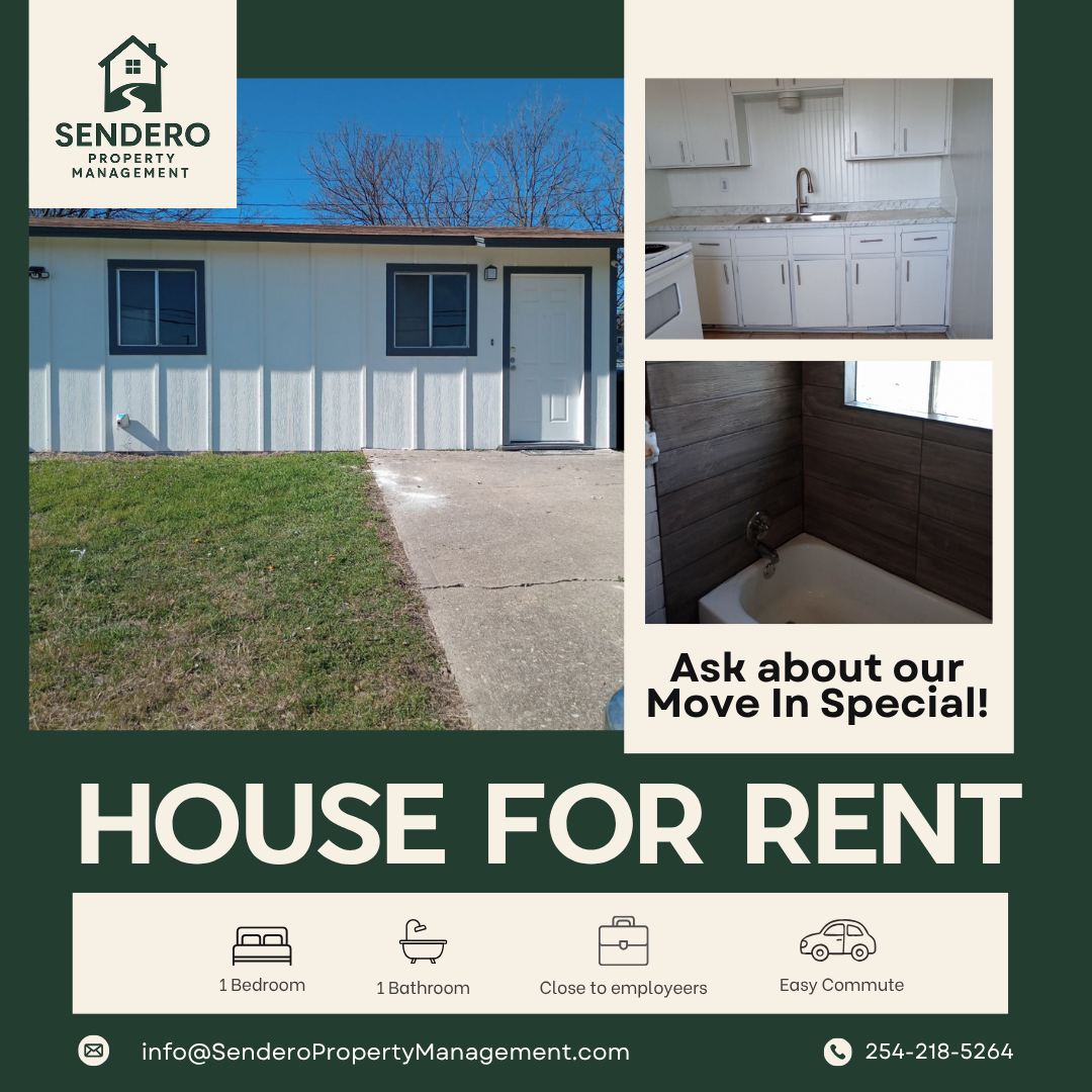 Copperas Cove Apartment: 1206 and 1208 Georgetown Road