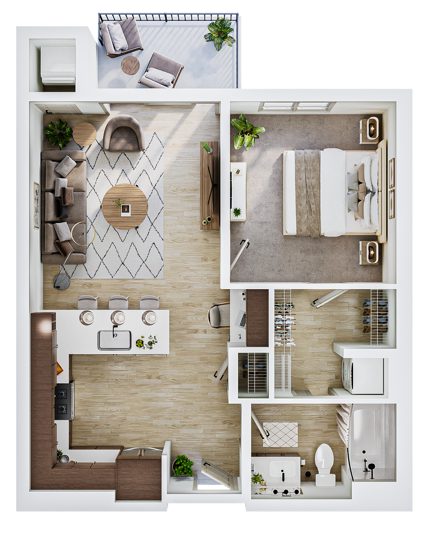 Golden Valley Apartment: 640 Wisconsin Ave N