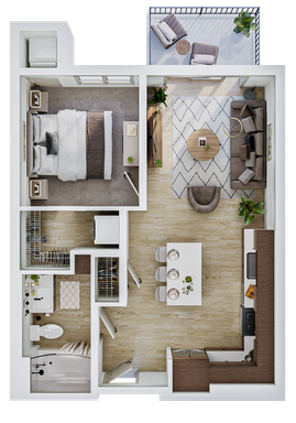 The Winn | One-Bedroom One-Bathroom
