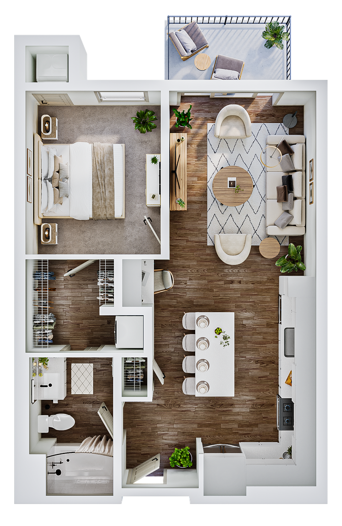 Golden Valley Apartment: 640 Wisconsin Ave N