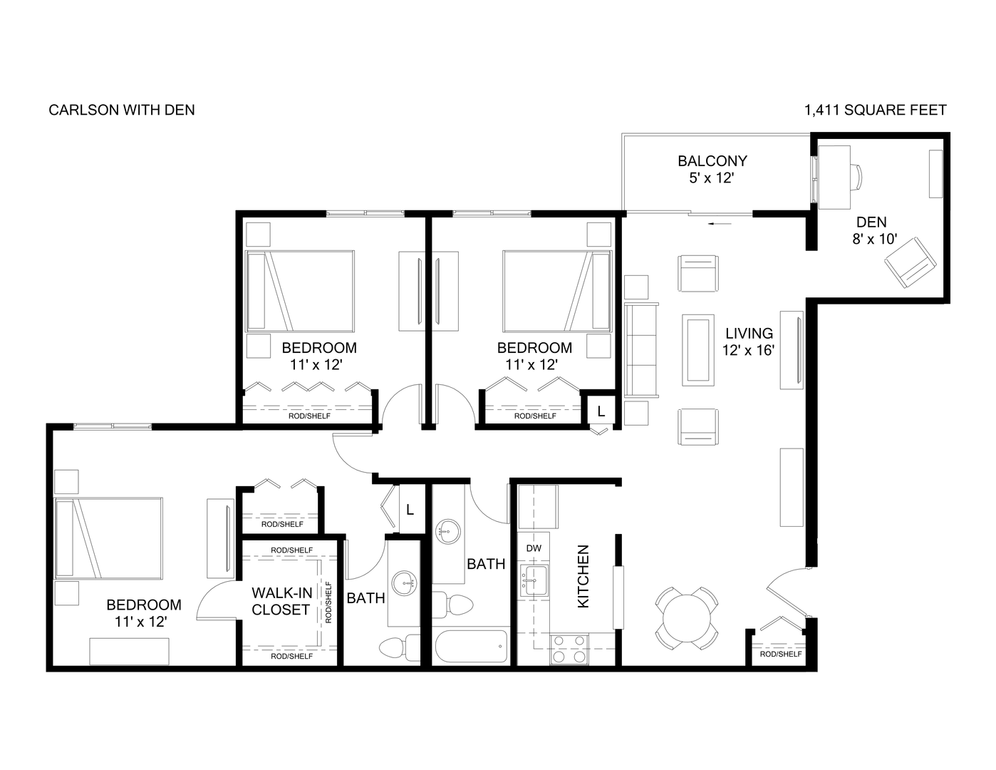 Eagan Apartment: 3800 Ballantrae Road