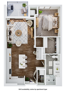 The Winn | One-Bedroom One-Bathroom – photo 1