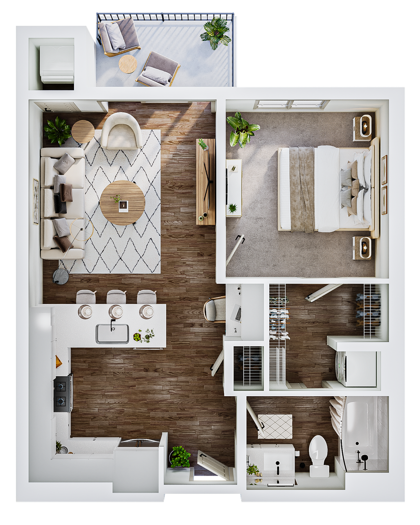 Golden Valley Apartment: 640 Wisconsin Ave N