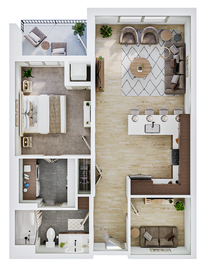 Golden Valley Apartment: 640 Wisconsin Ave N