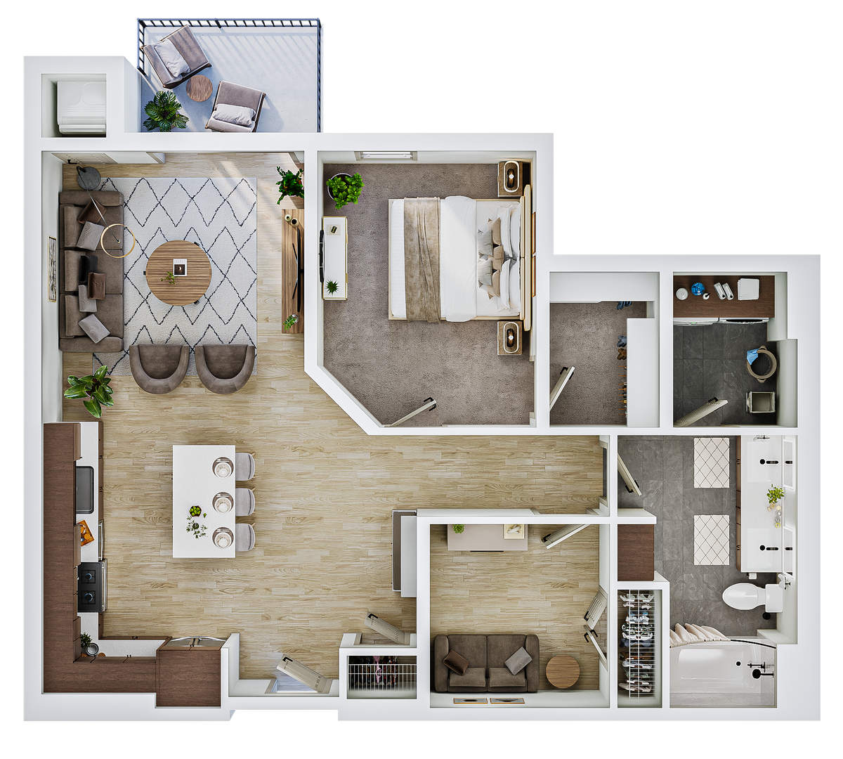 Golden Valley Apartment: 640 Wisconsin Ave N